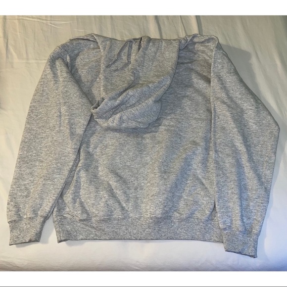 NWOT Gildan Phi Sigma Sigma Gray Bear Hoodie Sweatshirt - Picture 5 of 9